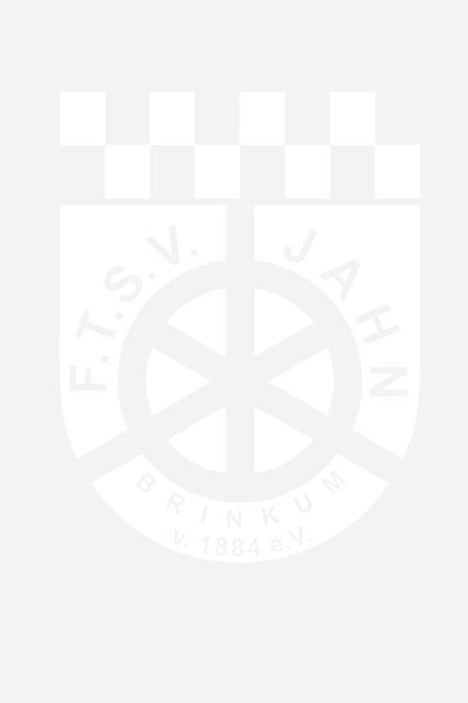 Wappen des F.T.S.V. Jahn Brinkum, bestehend aus einem Rad und einem karierten Muster.