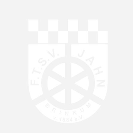 Wappen des FTSV Jahn Brinkum, inklusive Schriftzug und Abbildung eines Rades auf hellem Hintergrund.